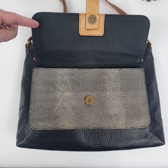 Fossil Kinley Crossbody Neutral Leather Purse - Picture 3 of 16